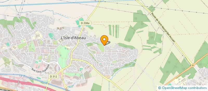 localisation de l'entreprise MADAME SYLVIE GANJEAN  L'ISLE-D'ABEAU