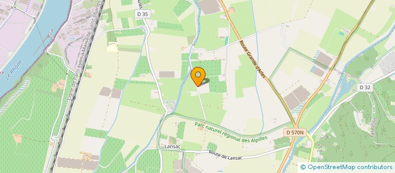 localisation de l'entreprise MADAME SYLVIE GARCIA  TARASCON