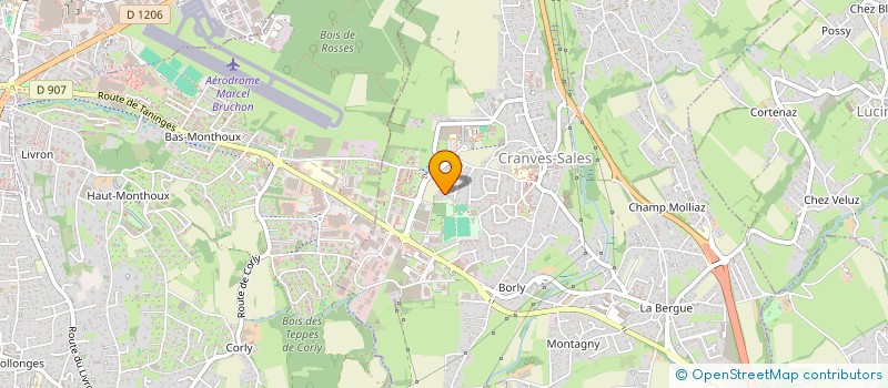 localisation de l'entreprise MADAME SYLVIE GARCIA  CRANVES-SALES