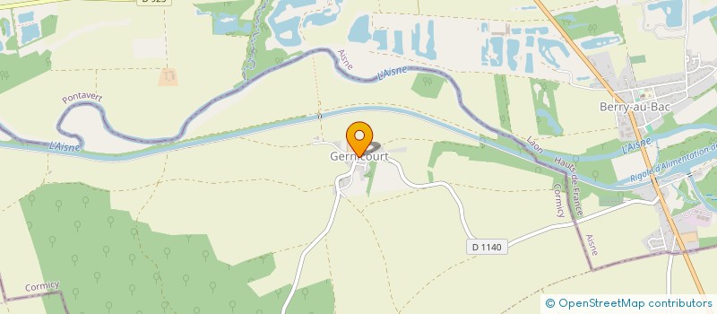 localisation de l'entreprise MADAME SYLVIE GARET  CORMICY