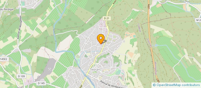 localisation de l'entreprise MADAME SYLVIE GARNIER  TEYRAN