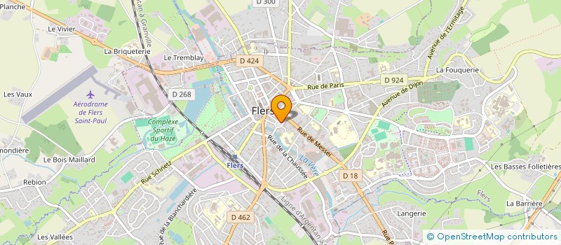 localisation de l'entreprise MADAME SYLVIE GASNIER à FLERS