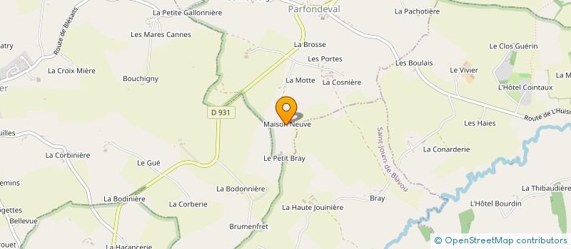 localisation de l'entreprise MADAME SYLVIE GASNIER à COMBLOT