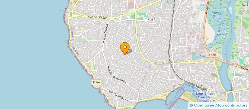 localisation de l'entreprise MADAME SYLVIE GASNIER  SAINT-HILAIRE-DE-RIEZ