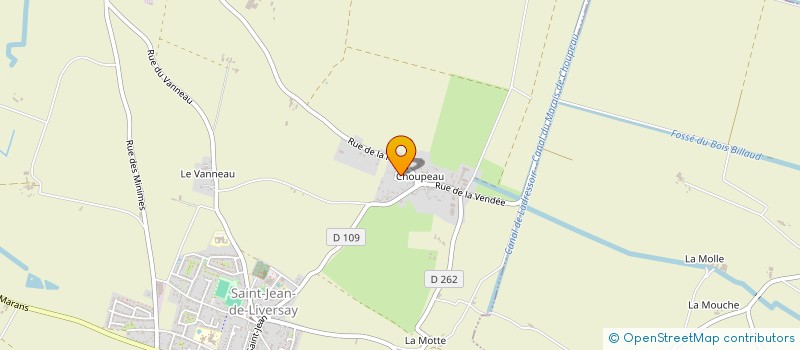 localisation de l'entreprise MADAME SYLVIE GATINEAU  SAINT-JEAN-DE-LIVERSAY