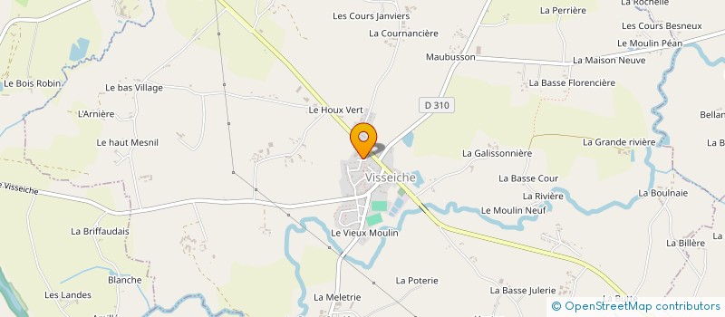 localisation de l'entreprise MADAME SYLVIE GAULEN  VISSEICHE