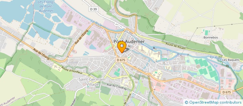 localisation de l'entreprise MADAME SYLVIE GAUMONT à PONT-AUDEMER