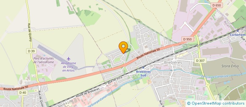 localisation de l'entreprise MADAME SYLVIE GAVAZZI  BREBIERES