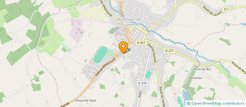 localisation de l'entreprise MADAME SYLVIE GAY  ROUMAGNE