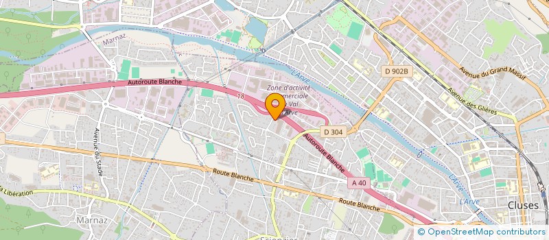 localisation de l'entreprise MADAME SYLVIE GAZANION  SCIONZIER