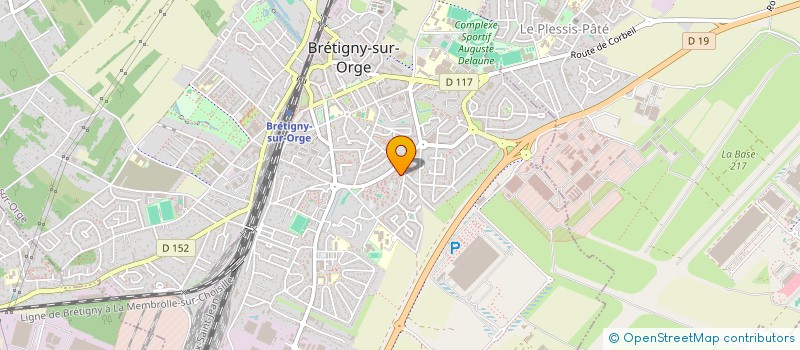 localisation de l'entreprise MADAME SYLVIE GBAGUIDI à BRETIGNY-SUR-ORGE