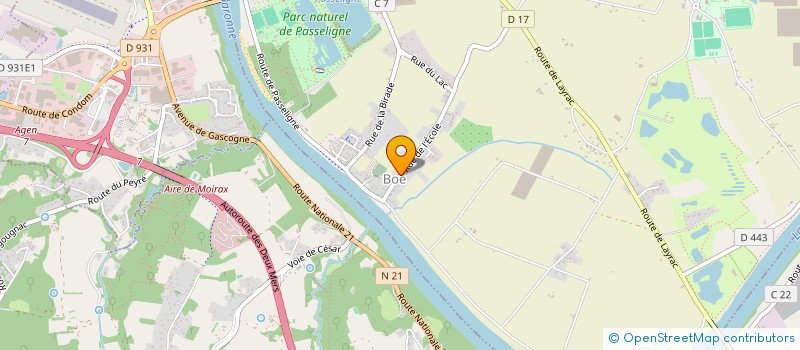 localisation de l'entreprise MADAME SYLVIE GENDRE  BOE