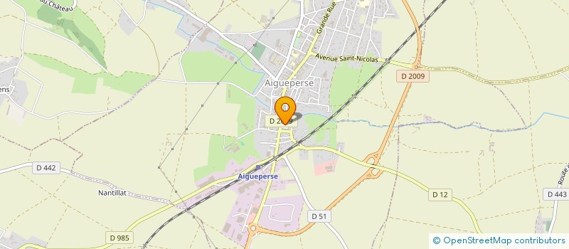 localisation de l'entreprise MADAME SYLVIE GENEBRIER  AIGUEPERSE