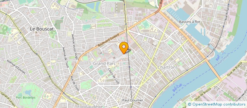 localisation de l'entreprise MADAME SYLVIE GENITEAU à BORDEAUX