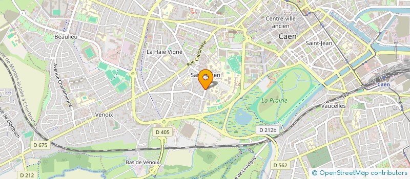 localisation de l'entreprise MADAME SYLVIE GEORGEAULT à CAEN