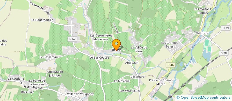 localisation de l'entreprise MADAME SYLVIE GERMAIN ROBIN à VERNOU-SUR-BRENNE