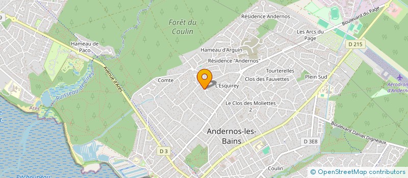 localisation de l'entreprise MADAME SYLVIE GEYRE à ANDERNOS-LES-BAINS