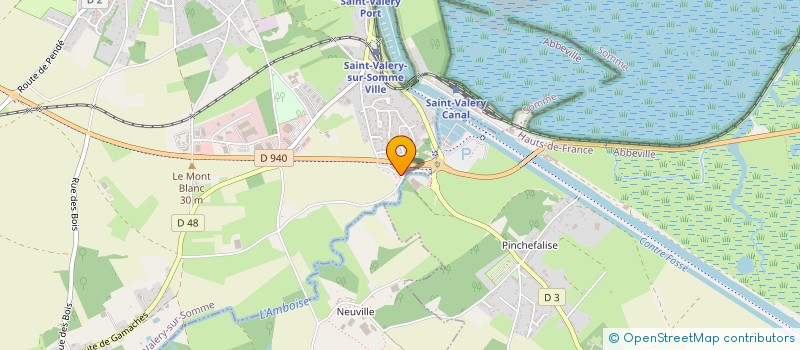 localisation de l'entreprise MADAME SYLVIE GHIENNE  SAINT-VALERY-SUR-SOMME