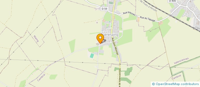 localisation de l'entreprise MADAME SYLVIE GILLES  QUERENAING