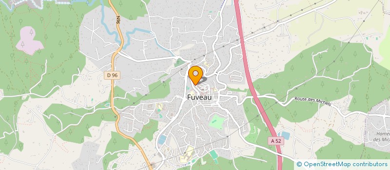 localisation de l'entreprise MADAME SYLVIE GILLES  FUVEAU