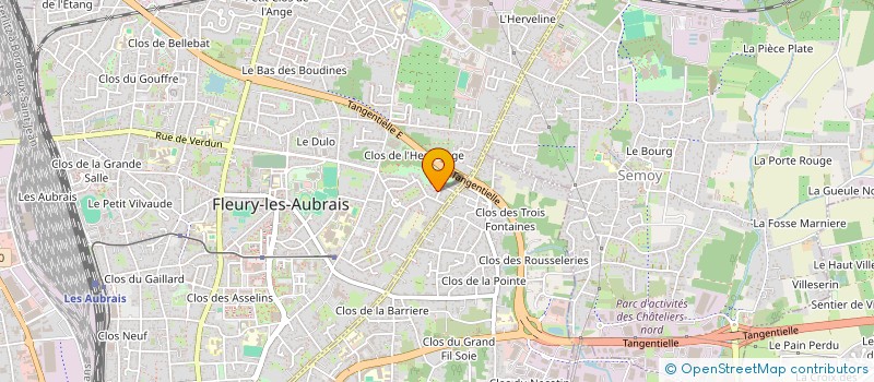 localisation de l'entreprise MADAME SYLVIE GILLES à FLEURY-LES-AUBRAIS