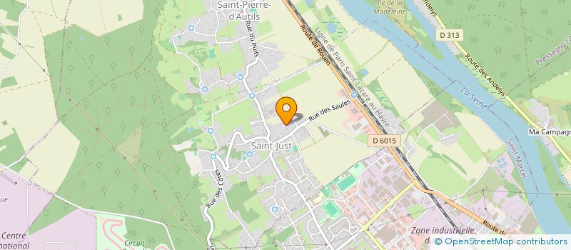 localisation de l'entreprise MADAME SYLVIE GILLOT  LA CHAPELLE-LONGUEVILLE