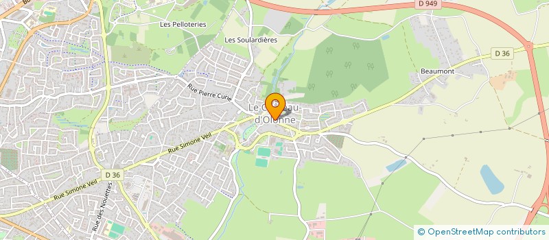 localisation de l'entreprise MADAME SYLVIE GIRARD à LES SABLES D'OLONNE