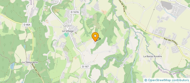 localisation de l'entreprise MADAME SYLVIE GIRARDIN  JARDIN