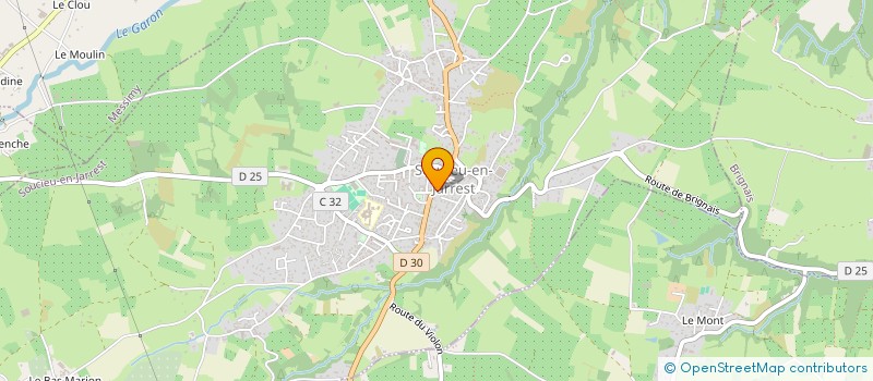 localisation de l'entreprise MADAME SYLVIE GIRARDIN  SOUCIEU-EN-JARREST