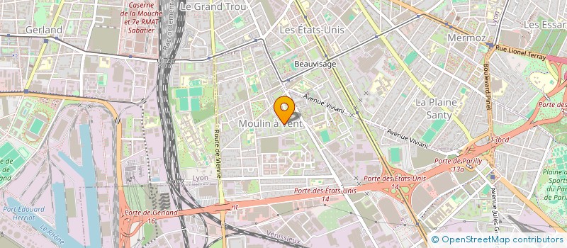 localisation de l'entreprise MADAME SYLVIE GIRARDON  VENISSIEUX