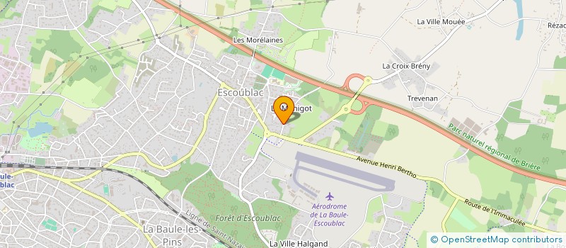 localisation de l'entreprise MADAME SYLVIE GIRAULT  LA BAULE-ESCOUBLAC