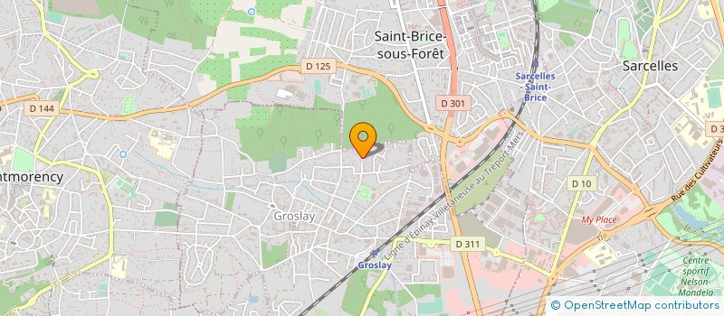 localisation de l'entreprise MADAME SYLVIE GIRAULT  GROSLAY