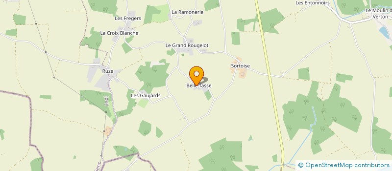 localisation de l'entreprise MADAME SYLVIE GOCKO  MONTACHER-VILLEGARDIN