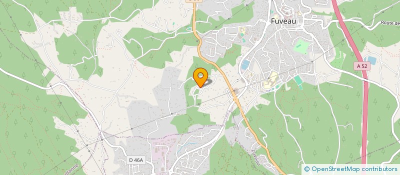localisation de l'entreprise MADAME SYLVIE GODARD  FUVEAU
