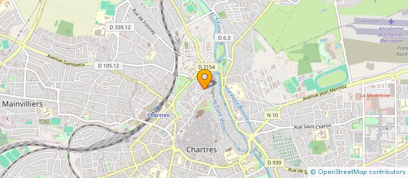 localisation de l'entreprise MADAME SYLVIE GOLDBERG à CHARTRES