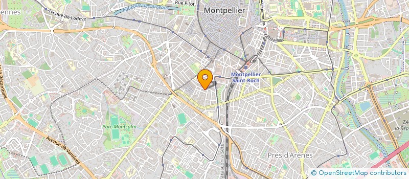 localisation de l'entreprise MADAME SYLVIE GOMBERT à MONTPELLIER