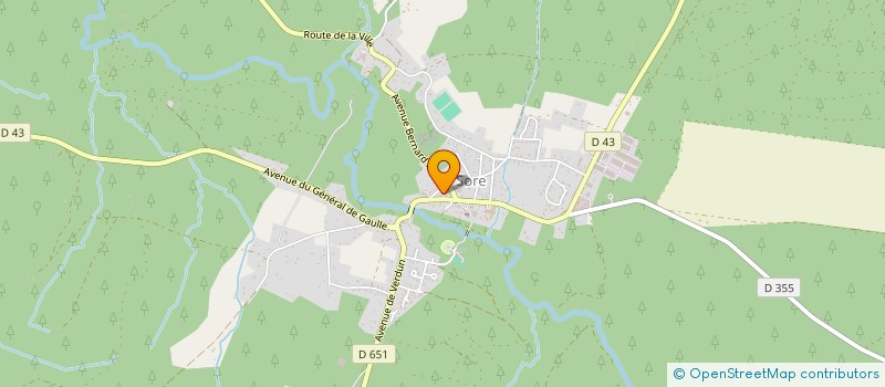 localisation de l'entreprise MADAME SYLVIE GOMEZ  SORE