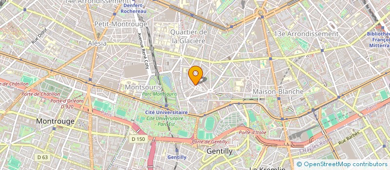 localisation de l'entreprise MADAME SYLVIE GONCALVES  PARIS