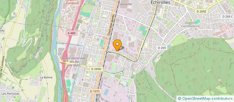 localisation de l'entreprise MADAME SYLVIE GONCALVES  LE PONT-DE-CLAIX