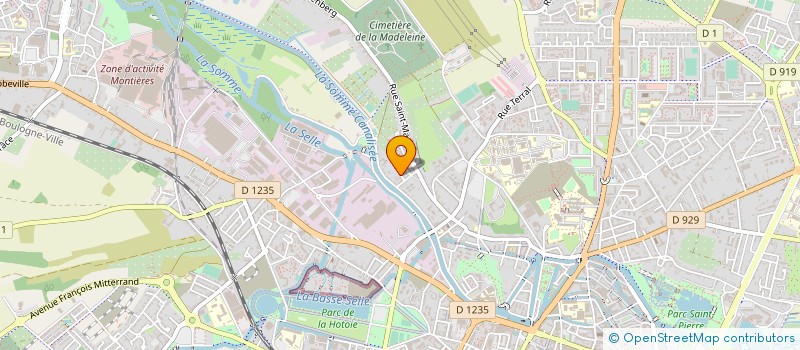 localisation de l'entreprise MADAME SYLVIE GOSSELIN à AMIENS
