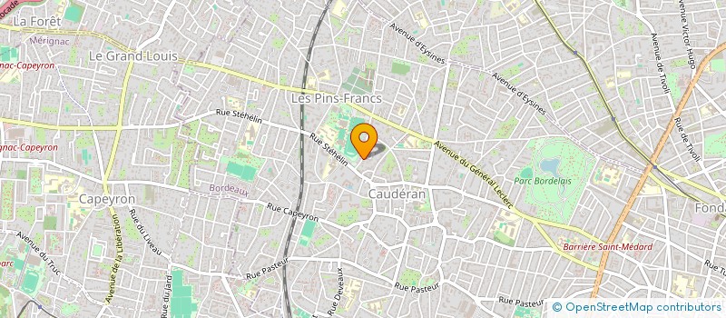 localisation de l'entreprise MADAME SYLVIE GOUDICHAUD à BORDEAUX