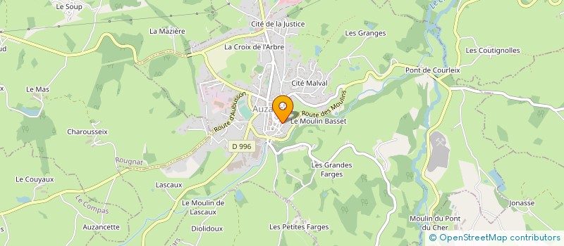 localisation de l'entreprise MADAME SYLVIE GOUNON à AUZANCES