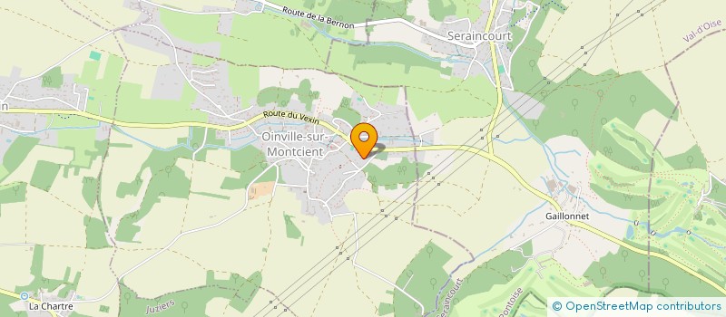 localisation de l'entreprise MADAME SYLVIE GOURDET  OINVILLE-SUR-MONTCIENT