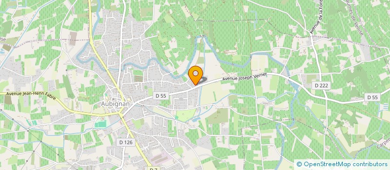 localisation de l'entreprise MADAME SYLVIE GRAC  AUBIGNAN