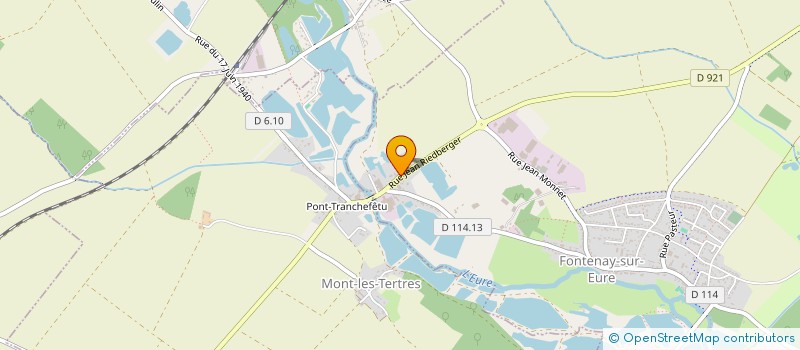 localisation de l'entreprise MADAME SYLVIE GRACIN à FONTENAY-SUR-EURE