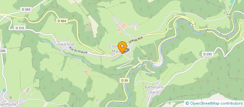 localisation de l'entreprise MADAME SYLVIE GRANDMOUGIN  ROSUREUX