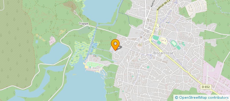 localisation de l'entreprise MADAME SYLVIE GREAU  BISCARROSSE