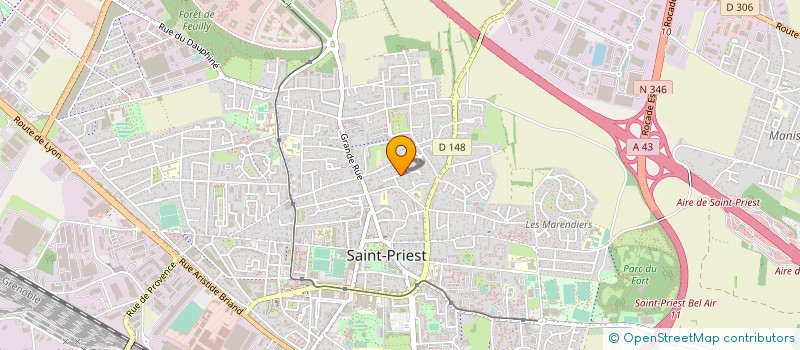 localisation de l'entreprise MADAME SYLVIE GRECO  SAINT-PRIEST