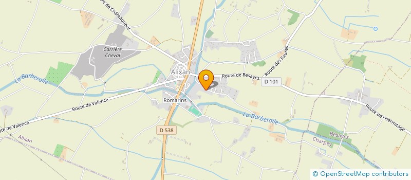 localisation de l'entreprise MADAME SYLVIE GRENET  ALIXAN