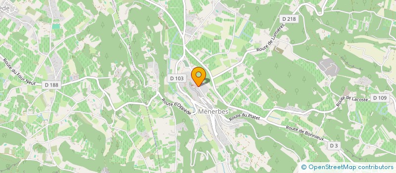 localisation de l'entreprise MADAME SYLVIE GRENON à MENERBES